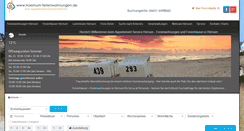 Desktop Screenshot of hoernum-ferienwohnungen.de